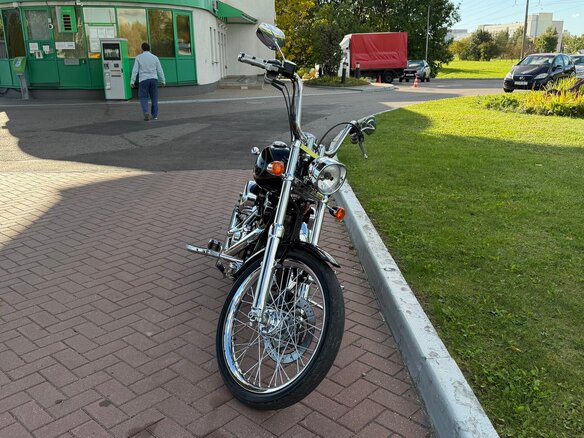 2007 Harley-Davidson Softail Custom, чёрный, 700000 рублей - вид 6