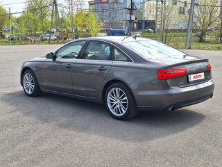 2014 Audi A6 IV (C7), коричневый, 1760000 рублей, вид 4