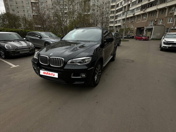 2009 BMW X6 35d I (E71), чёрный, 1700000 рублей