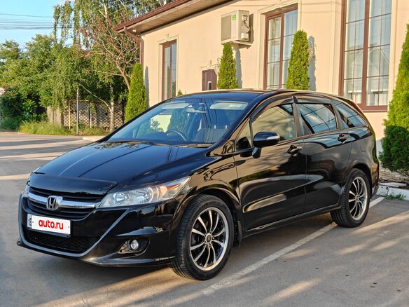 2010 Honda Stream II Рестайлинг, чёрный, 1280000 рублей