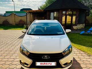2019 Lada (ВАЗ) Vesta SW I, белый, 950000 рублей, вид 1