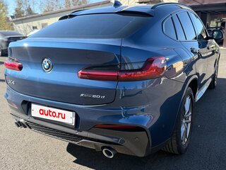 2019 BMW X4 20d II (G02), синий, 4700000 рублей, вид 3