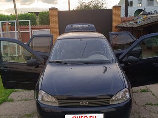 2007 Lada (ВАЗ) Kalina I, синий, 250000 рублей, вид 2