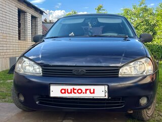 2008 Lada (ВАЗ) Kalina I, синий, 270000 рублей, вид 2