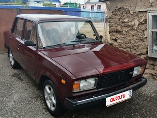 2005 Lada (ВАЗ) 2107, пурпурный, 150000 рублей, вид 5