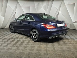 2018 Mercedes-Benz CLA 200 I (C117, X117) Рестайлинг, синий, 1695000 рублей, вид 4