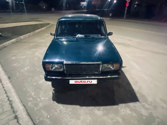 2007 Lada (ВАЗ) 2107, зелёный, 120000 рублей