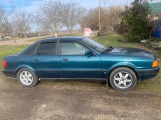 1991 Audi 80 V (B4), зелёный, 240000 рублей, вид 2