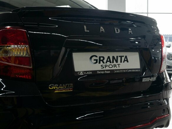 2026 Lada (ВАЗ) Granta Sport I Рестайлинг, чёрный - вид 16