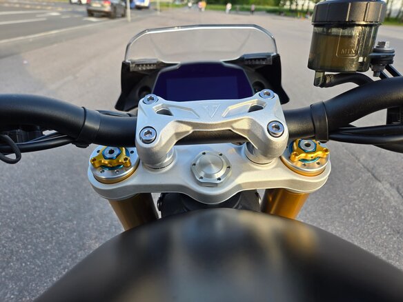 2021 Triumph Speed Triple, чёрный, 1200000 рублей - вид 17