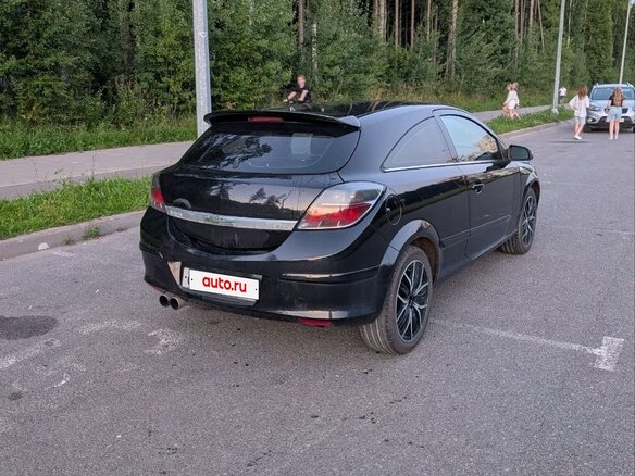 2008 Opel Astra GTC H Рестайлинг, чёрный, 575000 рублей - вид 8