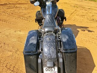 2012 Harley-Davidson Street Glide, чёрный, 1100000 рублей, вид 4