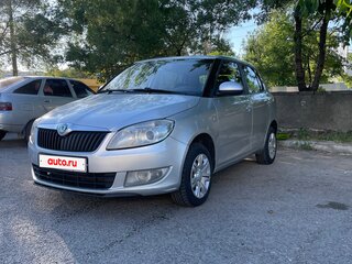 2013 Skoda Fabia II Рестайлинг, серебристый, 540000 рублей, вид 1