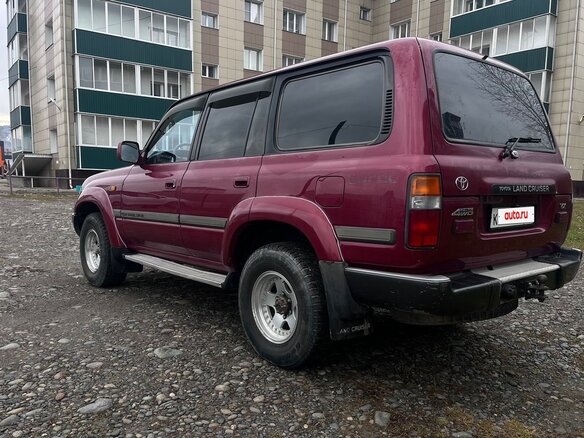 1992 Toyota Land Cruiser 80 Series, красный, 2000000 рублей - вид 2