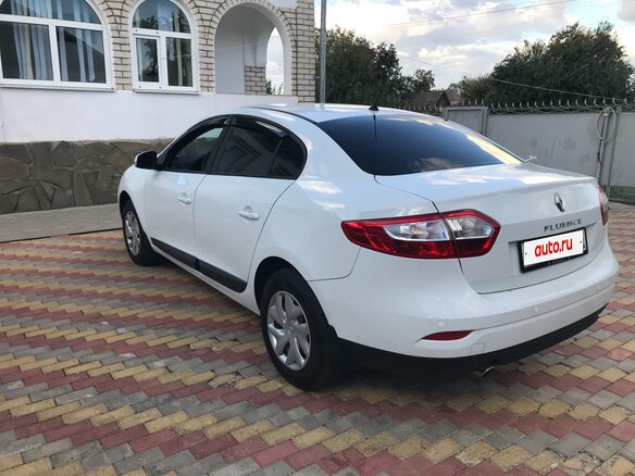 2014 Renault Fluence I Рестайлинг, белый - вид 5