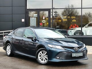 2019 Toyota Camry VIII (XV70), синий, 2279000 рублей, вид 3