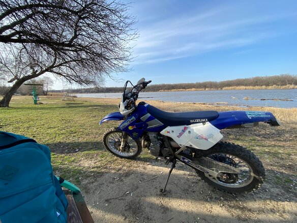 2008 Suzuki DR-Z 400, синий, 350000 рублей - вид 3