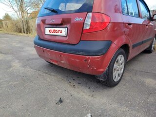 2008 Hyundai Getz I Рестайлинг, красный, 520000 рублей, вид 2