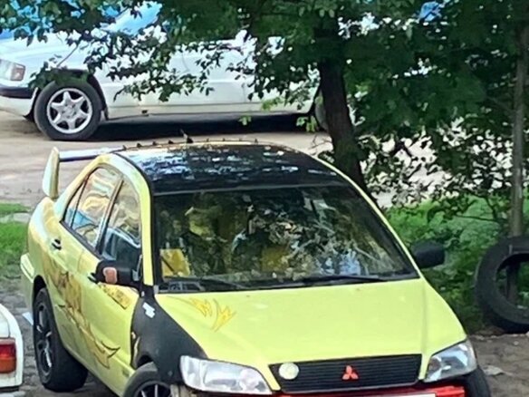 2001 Mitsubishi Lancer IX, жёлтый, 170000 рублей - вид 34