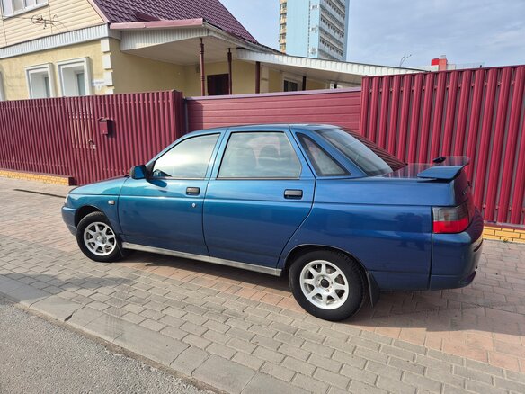 2005 Lada (ВАЗ) 2110, синий, 299000 рублей - вид 8