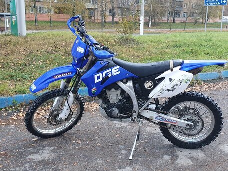 2007 Yamaha WR450F, синий, 355000 рублей, вид 2