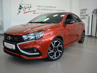 2021 Lada (ВАЗ) Vesta Sport I, красный, 1198000 рублей, вид 1