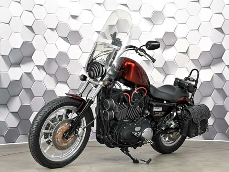 2005 Harley-Davidson Sportster 1200, красный, 649000 рублей, вид 2
