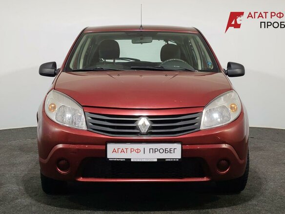 2010 Renault Sandero I, красный - вид 1