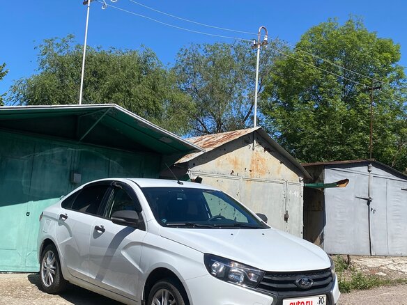 2018 Lada (ВАЗ) Vesta I, белый - вид 2