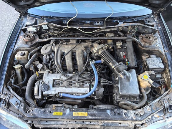 1995 Mazda 323 V (BA), чёрный, 190000 рублей - вид 18