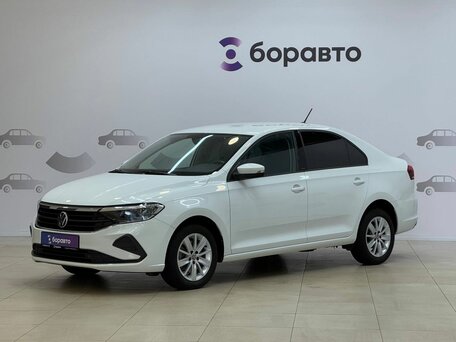 2021 Volkswagen Polo VI, белый, 1820000 рублей, вид 1