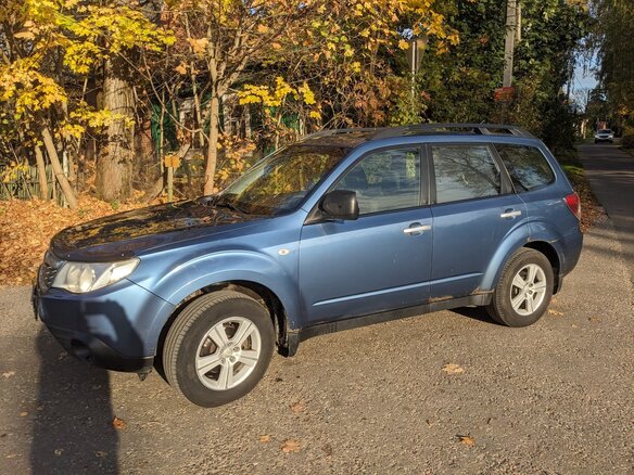 2008 Subaru Forester III, синий, 750000 рублей - вид 6