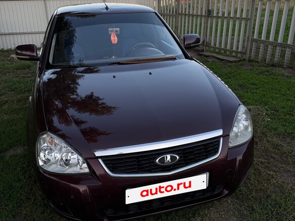 2009 Lada (ВАЗ) Priora I, фиолетовый, 205000 рублей