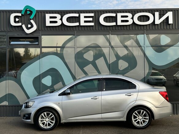 2012 Chevrolet Aveo II, серебристый, 576000 рублей - вид 8