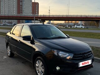 2021 Lada (ВАЗ) Granta I Рестайлинг, чёрный, 655000 рублей, вид 2