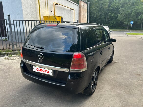2006 Opel Zafira B, чёрный, 355000 рублей - вид 6
