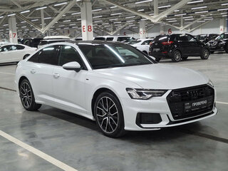 2020 Audi A6 45 TFSI V (C8), белый, 4750000 рублей, вид 3