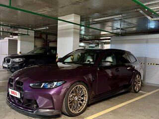 2024 BMW M3 Competition Package VI (G80), фиолетовый, 11800000 рублей, вид 5