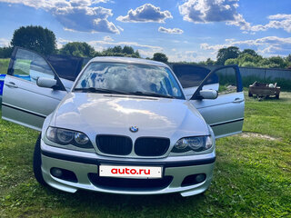2002 BMW 3 серии 325xi IV (E46) Рестайлинг, серебристый, 1100000 рублей, вид 2