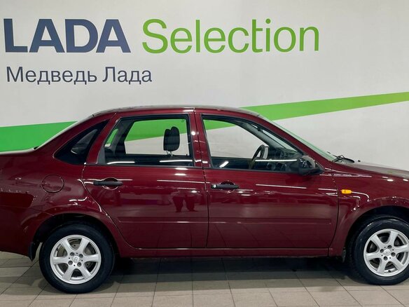 2013 Lada (ВАЗ) Granta I, красный, 455000 рублей - вид 7