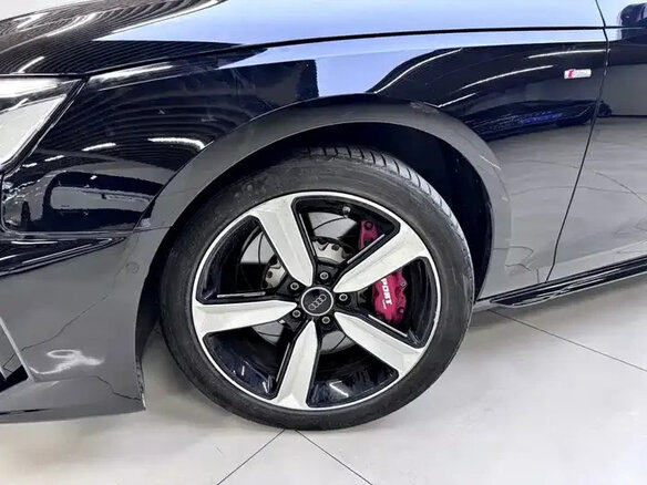 2023 Audi A4 40 TFSI V (B9) Рестайлинг, чёрный, 4635000 рублей - вид 7