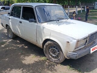 2002 Lada (ВАЗ) 2107, белый, 90000 рублей, вид 2