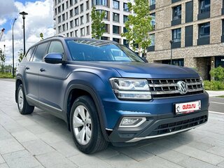 2018 Volkswagen Teramont I, синий, 2950000 рублей, вид 3