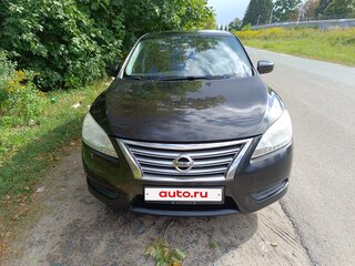 2014 Nissan Sentra VII (B17), чёрный, 930000 рублей, вид 2
