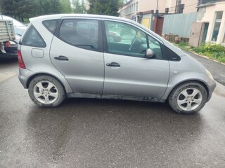 1999 Mercedes-Benz A-Класс 160 I (W168), серебристый, 190000 рублей, вид 3