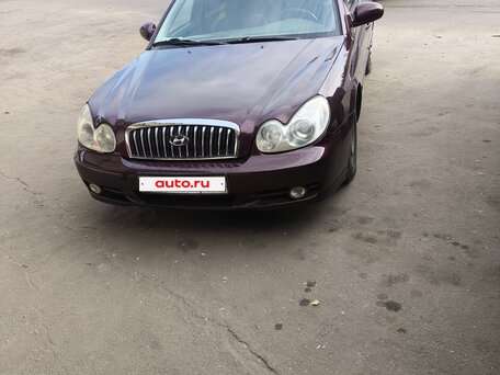 2003 Hyundai Sonata IV (EF) Рестайлинг, пурпурный, 370000 рублей, вид 1