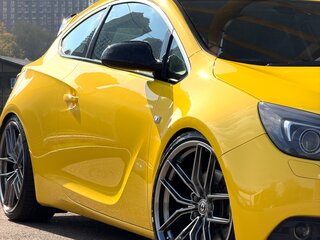 2012 Opel Astra GTC J Рестайлинг, жёлтый, 1500000 рублей, вид 2