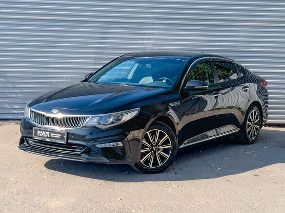 2019 Kia Optima IV Рестайлинг, чёрный, 1800000 рублей