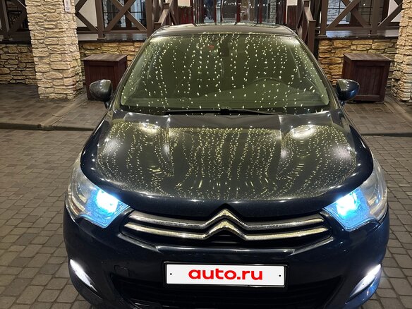 2011 Citroen C4 II, синий, 440000 рублей
