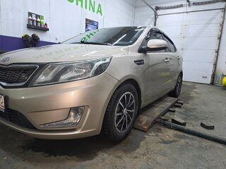 2011 Kia Rio 4-speed III, бежевый, 965000 рублей, вид 1